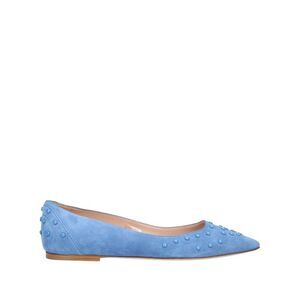 Tod's Velvety Suede Ballerinas